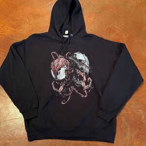 Marvel Venom: Carnage Black Hoodie Unisex Size XL